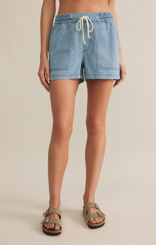 SUMMERLAND LUXE SOFT DENIM SHORT - Z SUPPLY