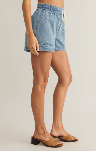 SUMMERLAND LUXE SOFT DENIM SHORT - Z SUPPLY