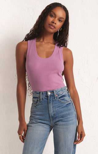 SIRENA RIB TANK (DUSTY ORCHID) - Z SUPPLY