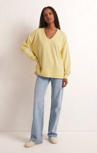 MODERN V-NECK WEEKENDER (LIMONCELLO) - Z SUPPLY