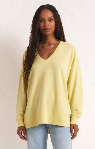 MODERN V-NECK WEEKENDER (LIMONCELLO) - Z SUPPLY