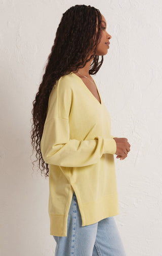 MODERN V-NECK WEEKENDER (LIMONCELLO) - Z SUPPLY