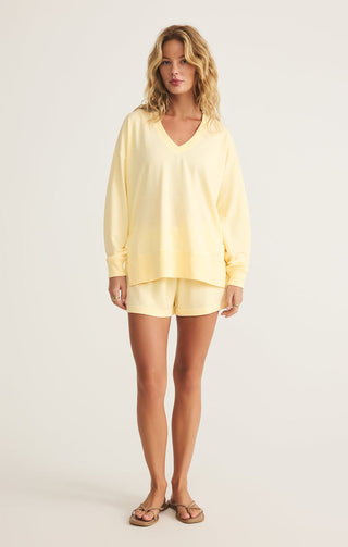 MODERN V-NECK WEEKENDER (MELLOW YELLOW) - Z SUPPLY