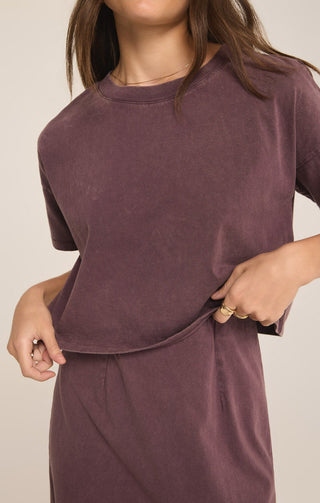 SWAY CROP TEE (COCO BERRY) - Z SUPPLY