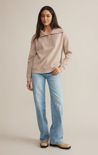 SONATA FLEECE SWEATSHIRT (PARCHMENT) - Z SUPPLY