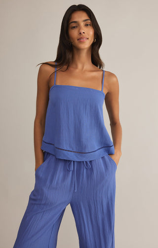 (SMALL + XL) LA LUZ TEXTURED TANK (RIVERIA) - Z SUPPLY