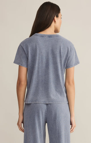 GO TO JERSEY TEE (MEDIUM INDIGO) - Z SUPPLY