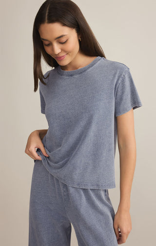 GO TO JERSEY TEE (MEDIUM INDIGO) - Z SUPPLY