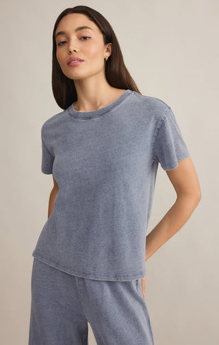 GO TO JERSEY TEE (MEDIUM INDIGO) - Z SUPPLY