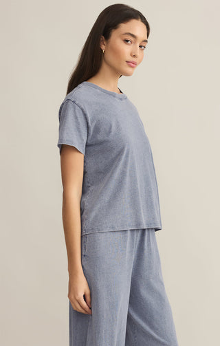 GO TO JERSEY TEE (MEDIUM INDIGO) - Z SUPPLY