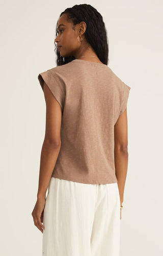 CAMINO SLUB TEE (ICED COFFEE) - Z SUPPLY