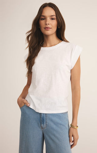 CAMINO SLUB TEE (WHITE) - Z SUPPLY