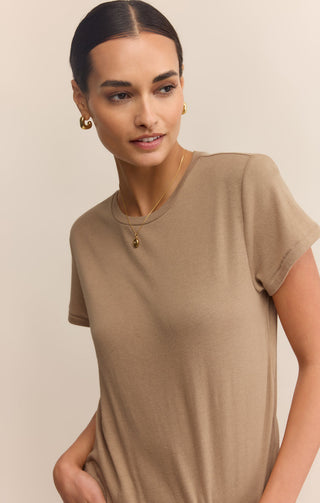 TOURIST KNIT JERSEY TEE (DESERT TAN) - Z SUPPLY