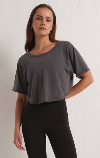 FREE FLOWING TEE (GRAPHITE) - Z SUPPLY