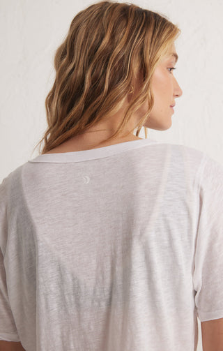 (MEDIUM) FREE FLOWING TEE (WHITE) - Z SUPPLY