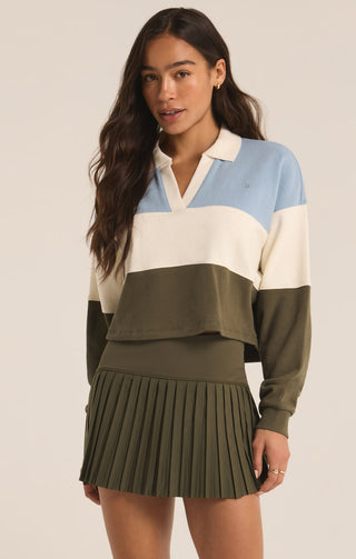 PLAYER COLLAR SHIRT (GRAPE LEAF)- Z SUPPLY
