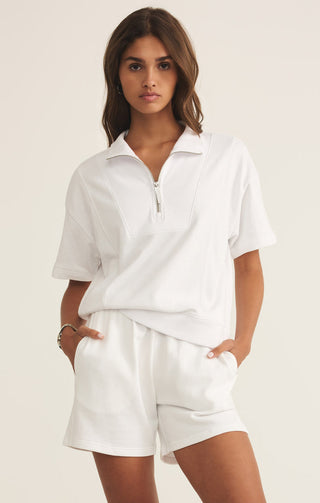 (MEDIUM) CLUB COTTON SHORT (WHITE) - Z SUPPLY