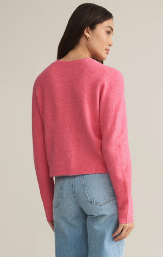 MEDINA COZY CARDIGAN (DISCO PINK) - Z SUPPLY