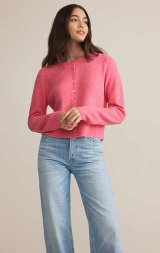 MEDINA COZY CARDIGAN (DISCO PINK) - Z SUPPLY