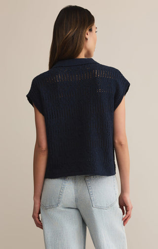 KINSLEY COTTON SWEATER TOP (ECLIPSE) - Z SUPPLY