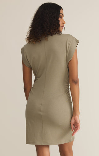(XS)CAMINO MINI DRESS (DUSTY PALM) - Z SUPPLY