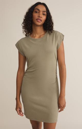 (XS)CAMINO MINI DRESS (DUSTY PALM) - Z SUPPLY