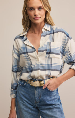 River Plaid Button Up - Z SUPPLY