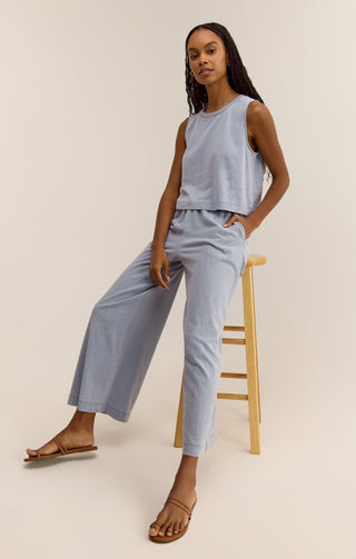 (XL) SCOUT JERSEY PANT (WASHED DENIM) - Z SUPPLY