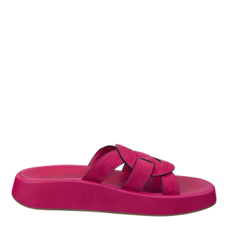 MARKET IN PINK PLATFORM SANDALS -NAKED FEET