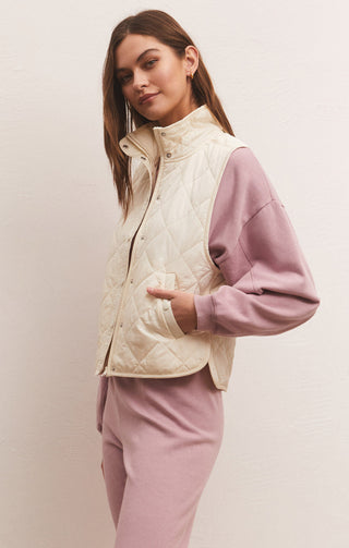 Warm Up Vest (Sandstone) - Z SUPPLY