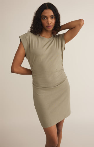 (XS)CAMINO MINI DRESS (DUSTY PALM) - Z SUPPLY