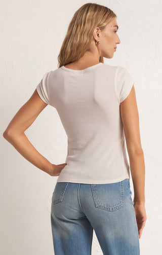 90'S BABY TEE (SANDSTONE) - Z SUPPLY