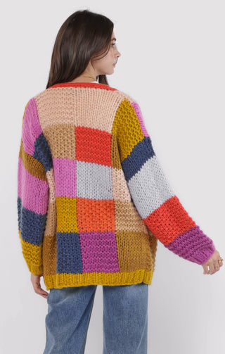 ELECTRIC FEELS HANDKNIT CARDIGAN