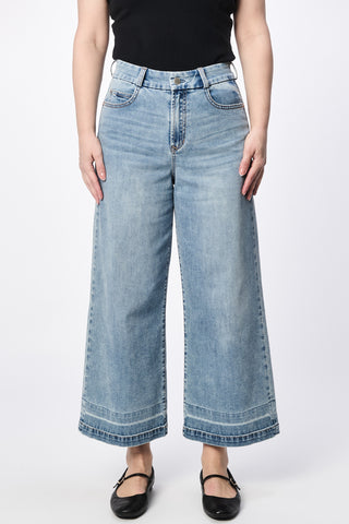 AUDREY WIDE LEG PANT (Stone)