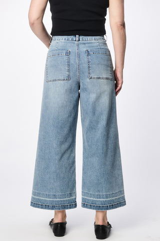 AUDREY WIDE LEG PANT (Stone)