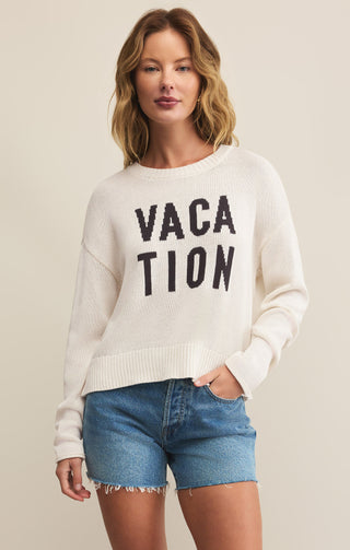 SIENNA VACATION SWEATER (SEA SALT) - Z SUPPLY