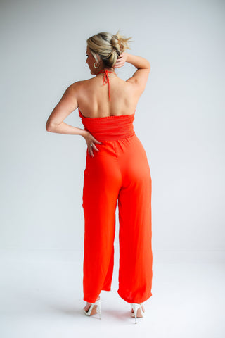 DREAM SKIES DETACHABLE JUMPSUIT (RED)  - SAGE THE LABEL