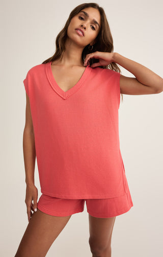 ON THE WEEKENDS TOP(PERSIMMON) - Z SUPPLY
