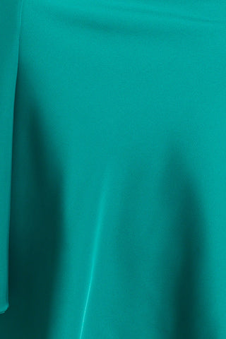 HALTER NECK SATIN TOP (TEAL)