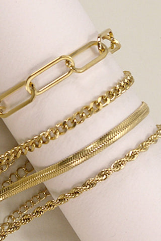 STAINLESS STEEL BRACELET (3 STYLES)