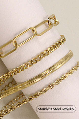 STAINLESS STEEL BRACELET (3 STYLES)