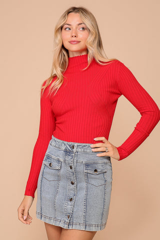 THE LUXE LAYER BODYSUIT (RED) #TopPick