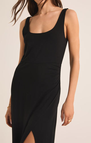 (RESTOCK) MELBOURNE DRESS MAXI (BLACK) - Z SUPPLY