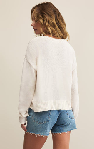 SIENNA VACATION SWEATER (SEA SALT) - Z SUPPLY