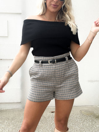 RIBBED OFF THE SHOULDER TOP (BLACK)