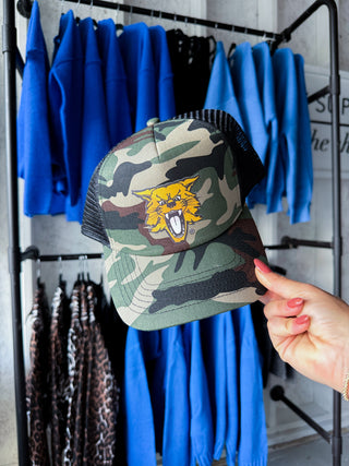 CATS TRUCKER HAT (CAMO)