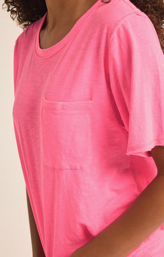 Monterey Slub Tee (NEON PINK) - Z SUPPLY