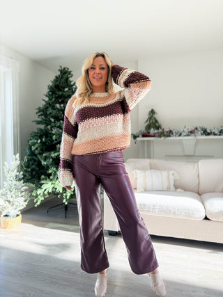 NIGHT VISION FAUX LEATHER PANTS - SADIE X SAGE