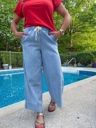 WESTON LUXE SOFT DENIM PANT - Z SUPPLY