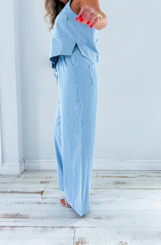 PANTALON PENSEE BLEU CLAIR PANT